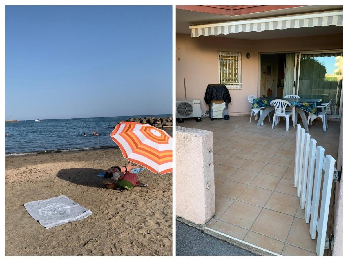 T2 Climatise - Rdc & Belle Terrasse A Frontignan Plage Dış mekan fotoğraf